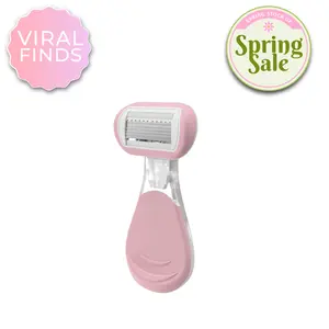 RIKI Aloe Razor Travel-friendly Razor With Soft Aloe-Infused Gel Band