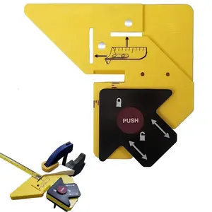 45-Degree Trim Gauge & Miter Guide Tool for Accurate Baseboard and Molding Cuts, Easy Measuring & Marking Carpentry Tool