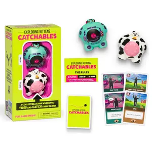 Exploding Kittens CATchables Card Game 2-Pack | DJ Cat & Cat-tle
