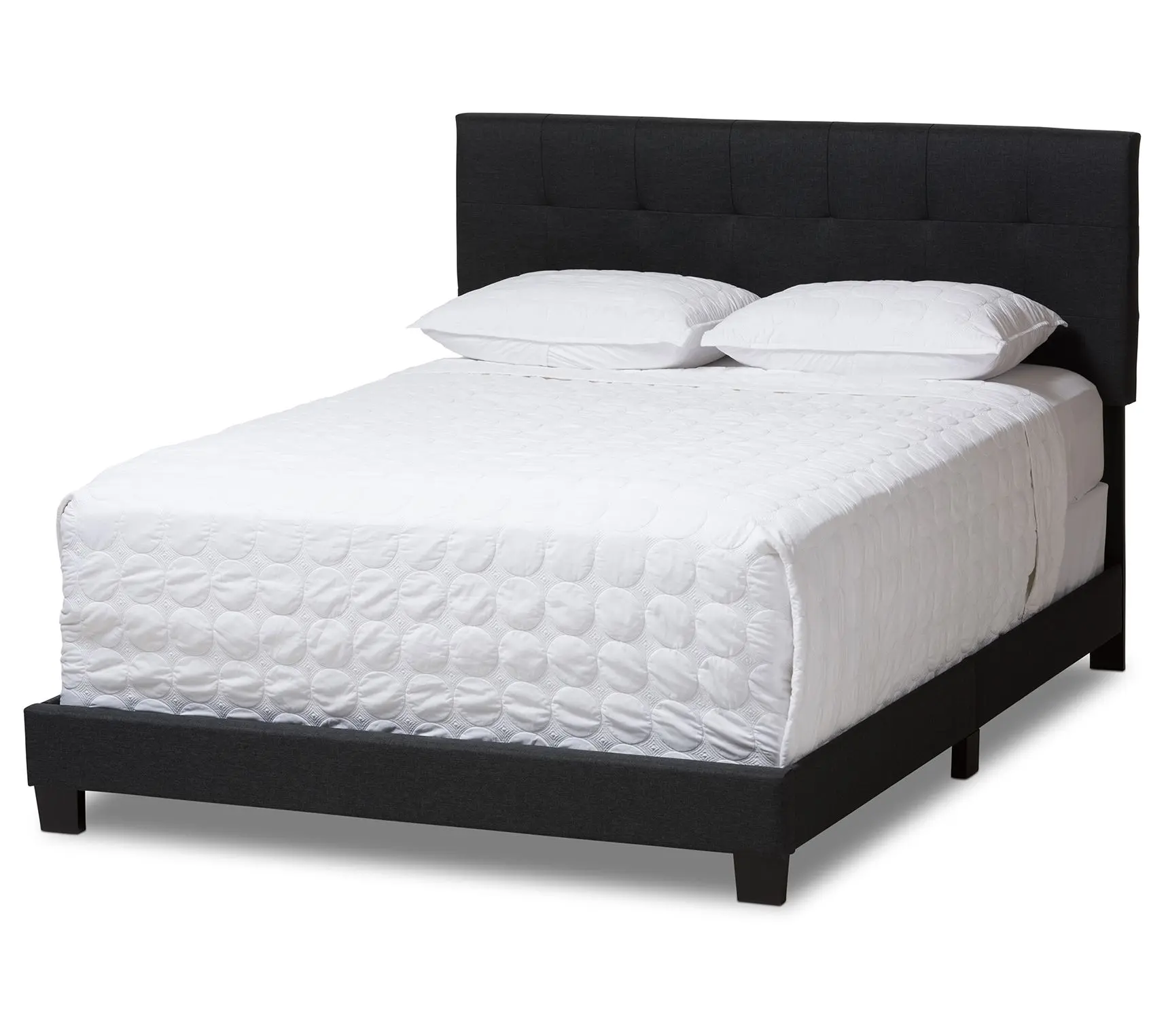 Brookfield Modern and Contemporary Fabric Queen Size Bed Brookfield Modern and Contemporary Fabric Queen Size Bed