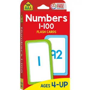 Numbers 1-100 Flash Cards