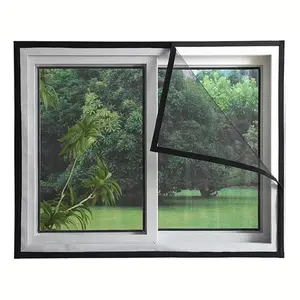Self-Adhesive Mosquito Net for Doors and Windows – Summer Insect-Proof Tulle Window Screen Curtain Mesh