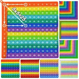 Multiplication Formula Practice Math Game, 12x12 Multiplication Table Learning Activity Board, Digital Teaching Educational Toy, Math Learning Tools, Table Math Games