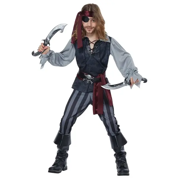 Kids Sea Scoundrel Pirate Costume