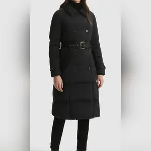 Woolrich Alsea Quilted Belted Trench Coat SZ XS