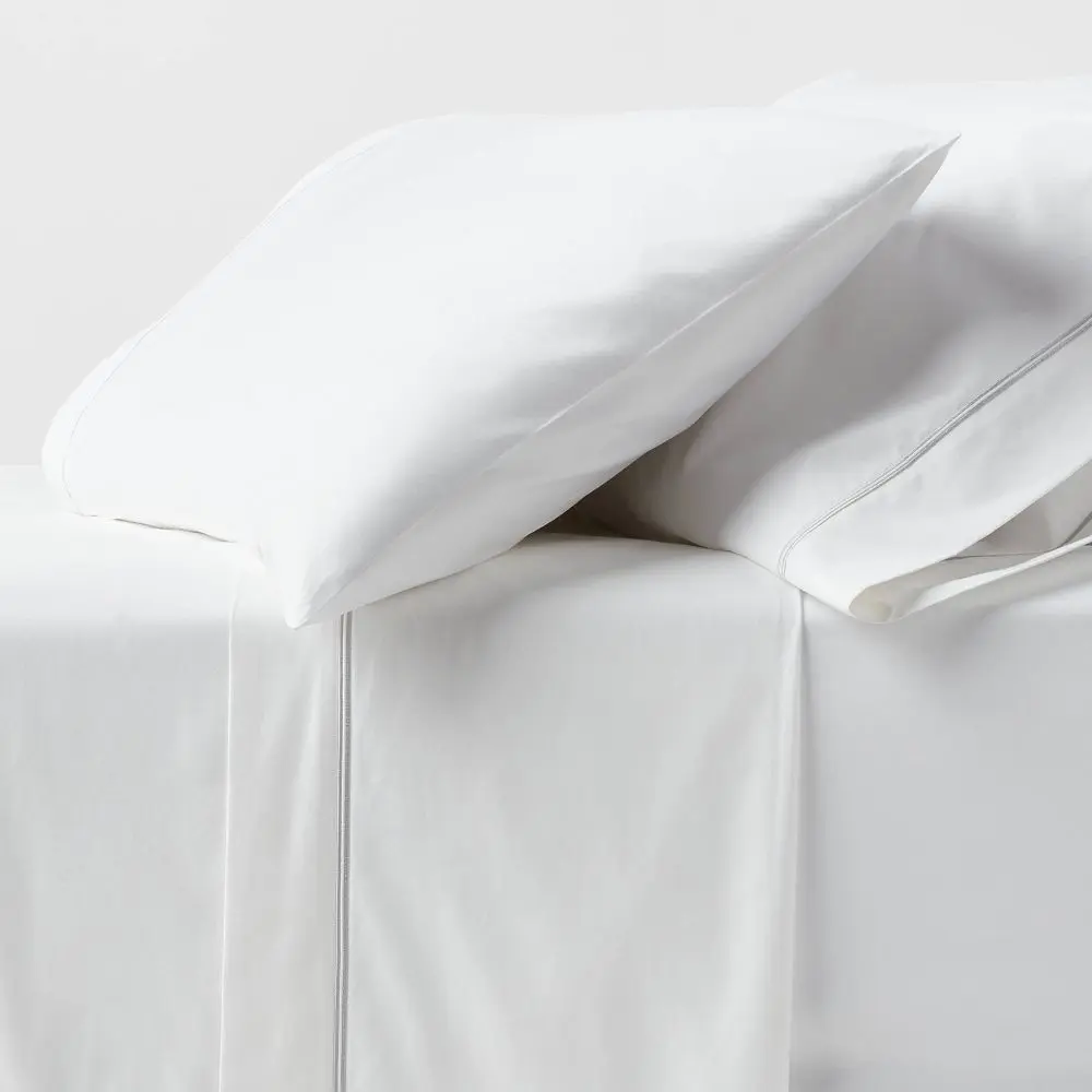 800 Thread Count 4pc Hotel Collection Sheet Set Double Baratta Hem - Threshold