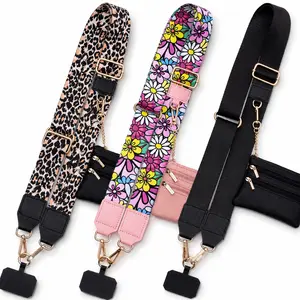 Crossbody Phone Lanyard with Zipper Wallet Pouch, Adjustable Hands-Free Phone Strap, Gift for Mom Women, SummerVibes summerwins summerwins