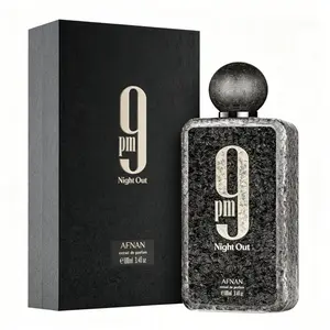 Afnan 9PM Night Out Exclusive Unisex Fragrance, 100ml Fruit-Spicy Scent, Long-Lasting Perfume for Beauty & Personal Care