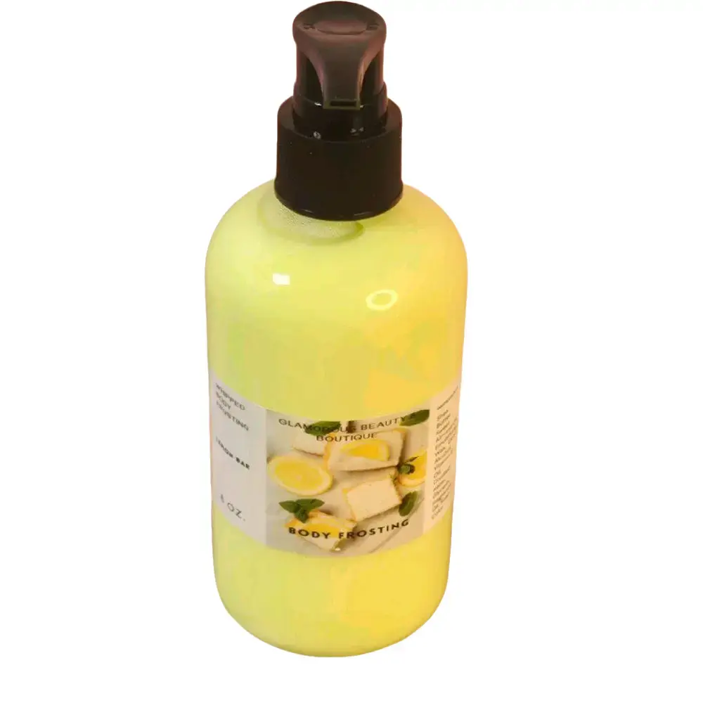 Lemon Cookie Bar Shea Butter Body Frosting Body Care. Gentle Lightweight Moisturizing Hydrating Moisturizer for Sensitive Dry Skin, 8 oz, Fragrance, Daily, Sensitive Skin, Lemon Honey, Anti-Aging, Contains Neither, Deep Hydration, 250G, Lotion, Restore, S