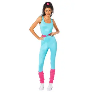 Women's Classic Aerobic Barbie Costume