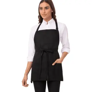 Unisex three pocket apron
