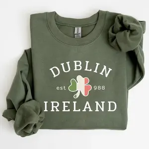 Dublin Ireland sweater, St Patricks Day Tshirt, Saint Patricks Day Tee, Womens Saint Patricks Day Shirt