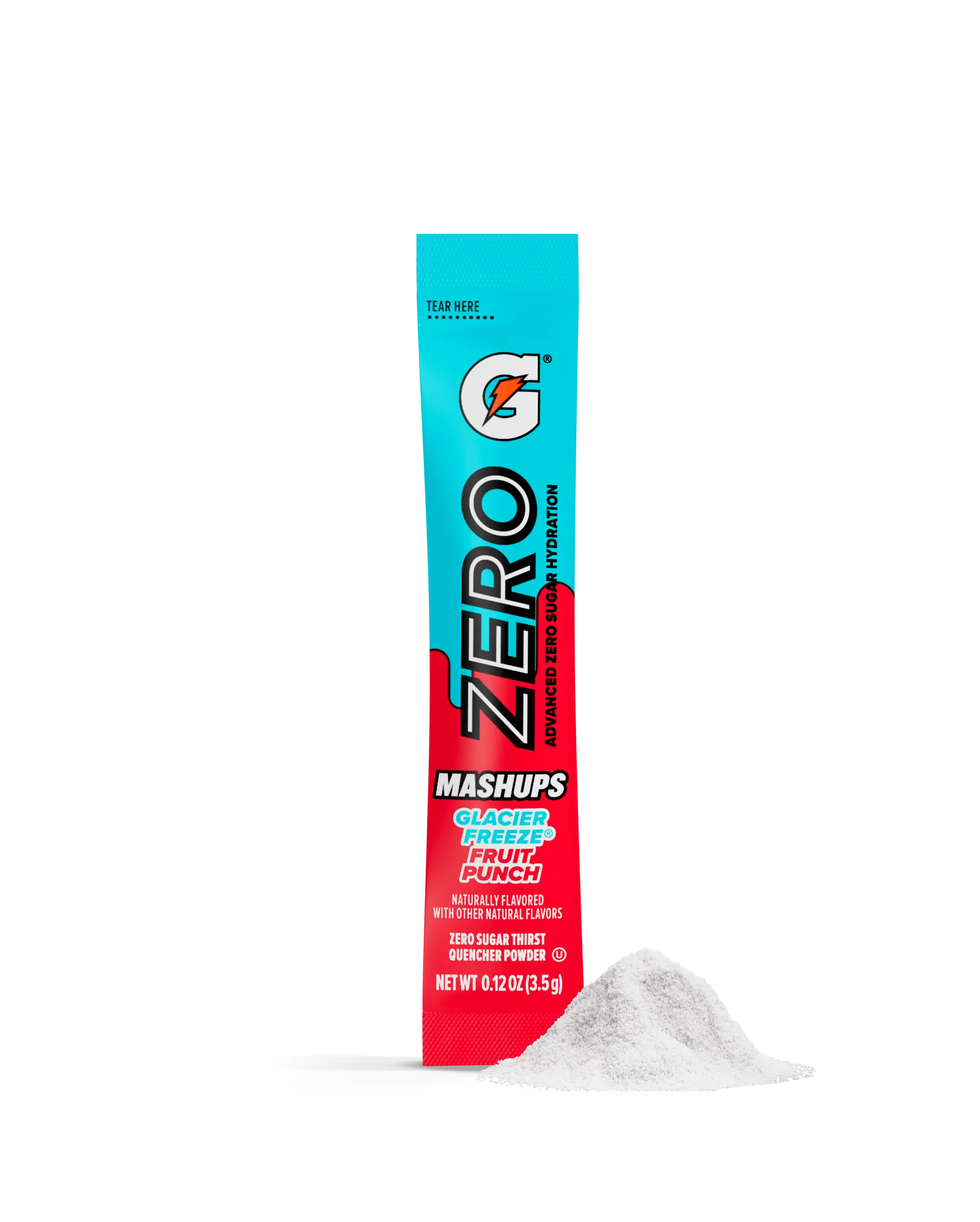 GZero Mashups|Single-serve powder|Fruit Punch/Glacier Freeze|96 pack