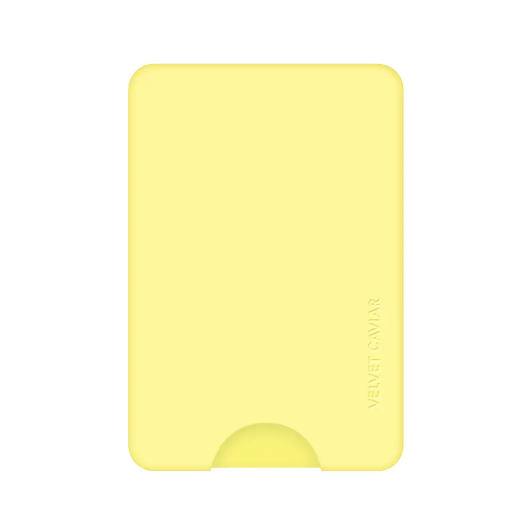 Butter Yellow MagSafe Wallet