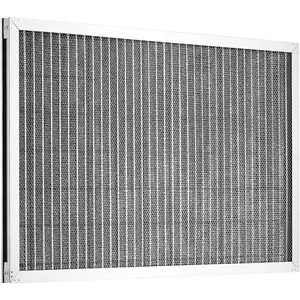 VEVOR 16x25x1 inch Electrostatic Air Filter, AC/HVAC Furnace Filter Washable & Reusable Aluminum, MERV 8 Long Lifetime,Home or Office (Actual Size: 15.5 x 24.65 x 0.82 in)