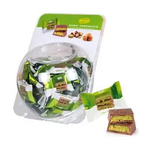 Bolci Dubai Chocolate Kadayif with Pistachio, 75 Pieces Jar