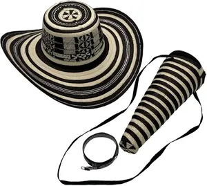 Colombian Sombrero De Caña Flecha Vueltiao