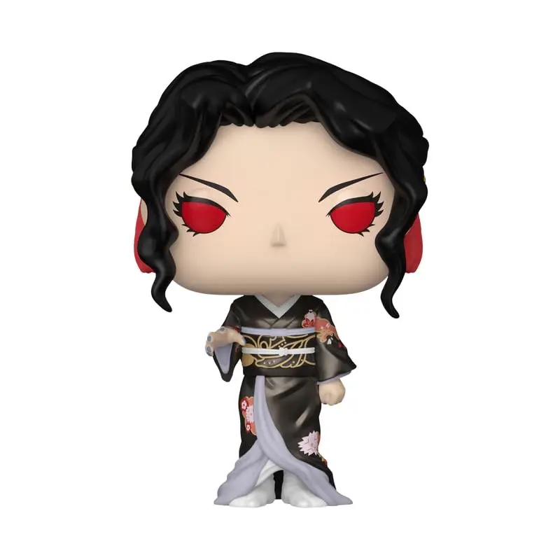 Funko Pop! Animation Demon Slayer Muzan Kibutsuji Metallic Vinyl Figure - #2196, HT Exclusive Limited Edition Collectible Display Piece with Dynamic Pose