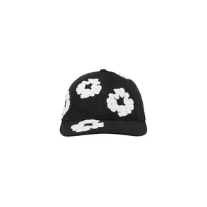 Denim Cotton Wreath Cap "Black" DT232