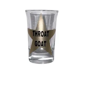 THROAT GOAT shot glass