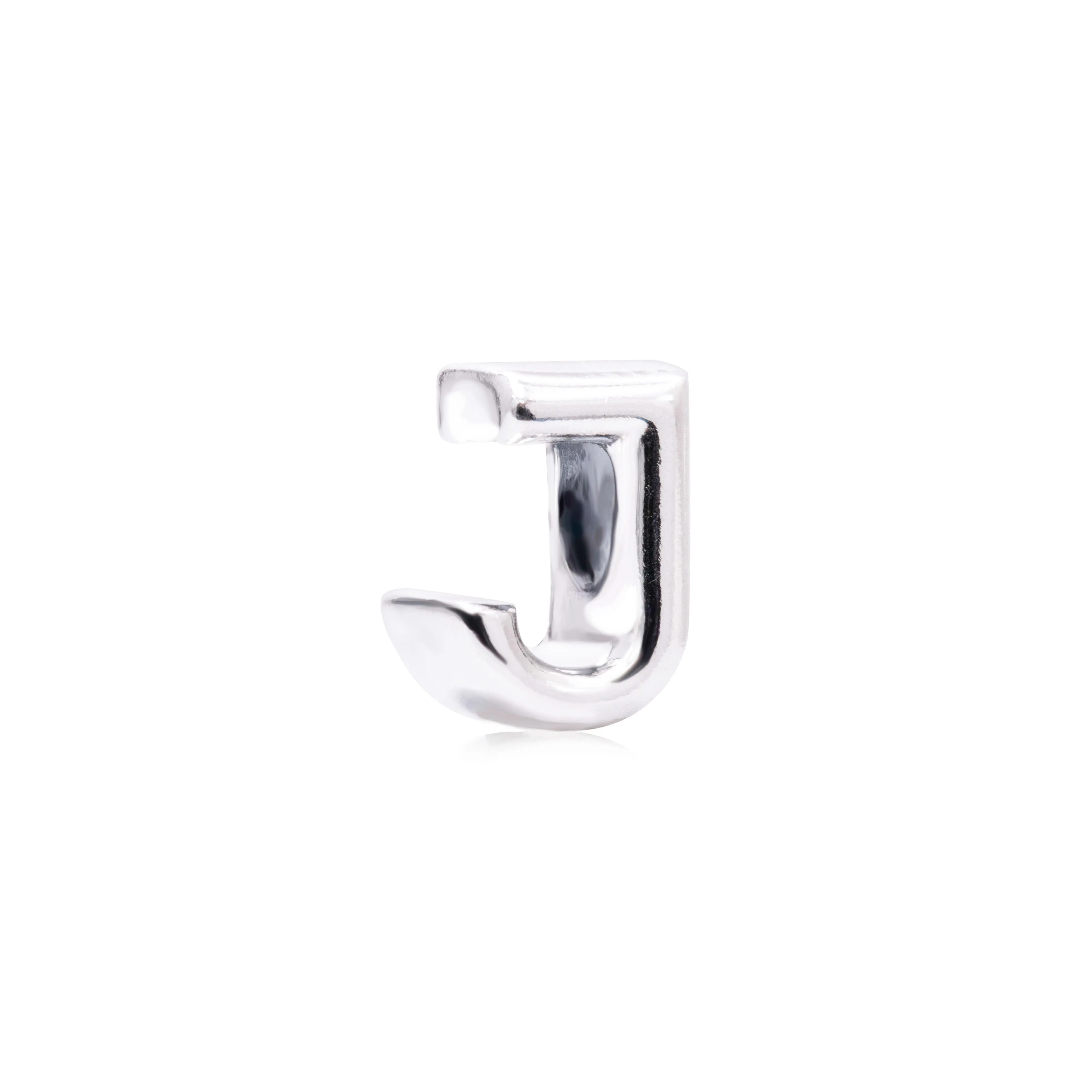 PANDORA Letter J Charm - 797464, Alphabet Detail Jewellery Pendant, Fashion Accessories Charms & Pendants, Alphabet Detail Pendant