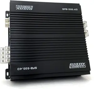 Sundown Audio SFB-500.4 4-Channel Car Amplifier, 500X4 Power Output, for Car Audio System