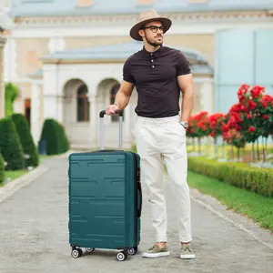Expandable Hard Shell Carry On Luggage with Spinner Wheels, 28 Inch Spinner Suitcase with Lightweight Durable Hard Shell, TSA Approved Lock, Large Capacity