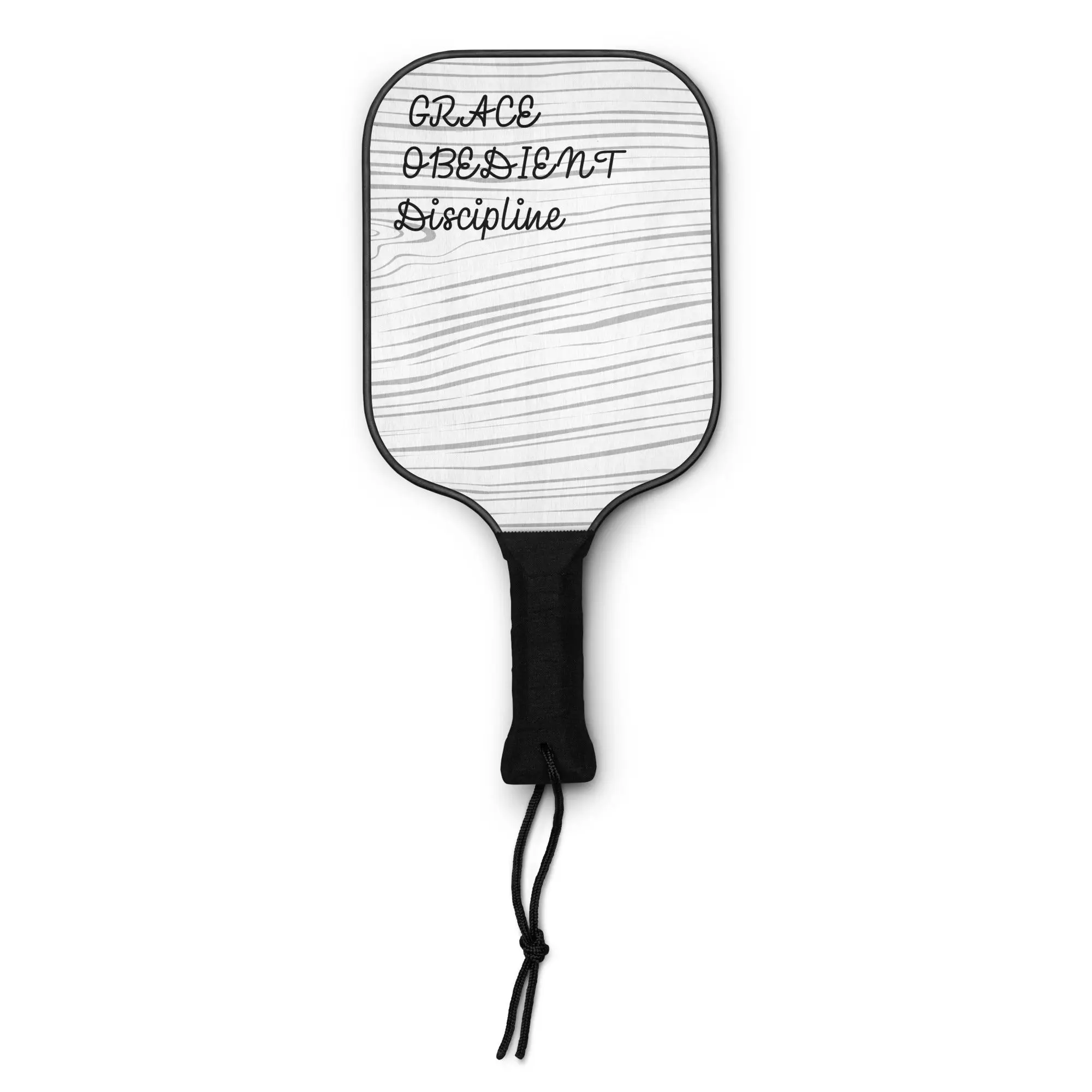 Standard Wooden Pickleball Paddle Set - 5-Piece Basic Kit with Comfort Grips for Outdoor Paddle Tennis Games