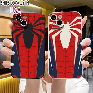 Cool Man Spider Pattern Phone Case for IPhone16/16Plus/16Pro/16Pro Max, IPhone15 /15Plus/15Pro/15Pro Max, IPhone14/14Plus/14Pro/14Pro Max, IPhone13/13Pro/13Pro Max, IPhone12/12Pro/12Pro Max, IPhone 11/11Pro/11Pro series