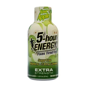 Sour Apple Flavor Extra Strength 5-hour ENERGY Shots