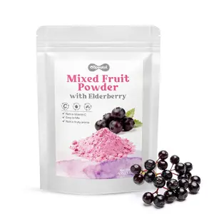 Oopeatol Elderberry Mixed Fruit Powder | Rich in Vitamin C | Immune Support & Antioxidant Boost | Easy to Mix, Fruity Aroma