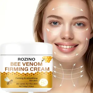 Rozino Bee Venom Firming Cream 50g, Contains Bee Venom, 3D Skin Care, Tightening Smooth, Suitable for Loose Rough Skin, Dry Wrinkles