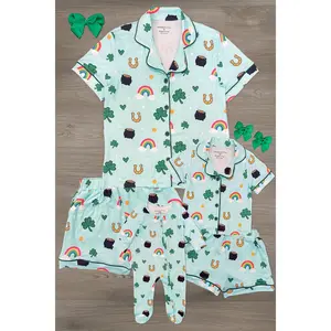 Mom & Me - Lucky Mint Pajamas