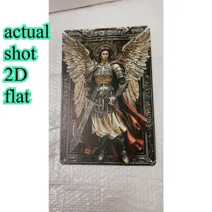 Angel Michael Aluminum Plaque, Vintage Aluminum Sign, Wall Art Decor for Home Office School Restaurant Garage Coffee Shop Bar Yard Street Wall Decor, Religious, Religious Decorations