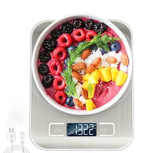 Digital Kitchen Weighing Scale – High Precision Food Scale Up to 5kg | LCD Display, Compact Electronic Kitchen Scale for Cooking, Baking & Meal Prep