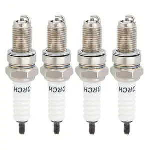 4pcs Hipa DPR8EA-9 D8RTC-9 Spark Plugs For Honda For Kawasaki For Bosch For Yamaha 94700-00241 12mm Thread
