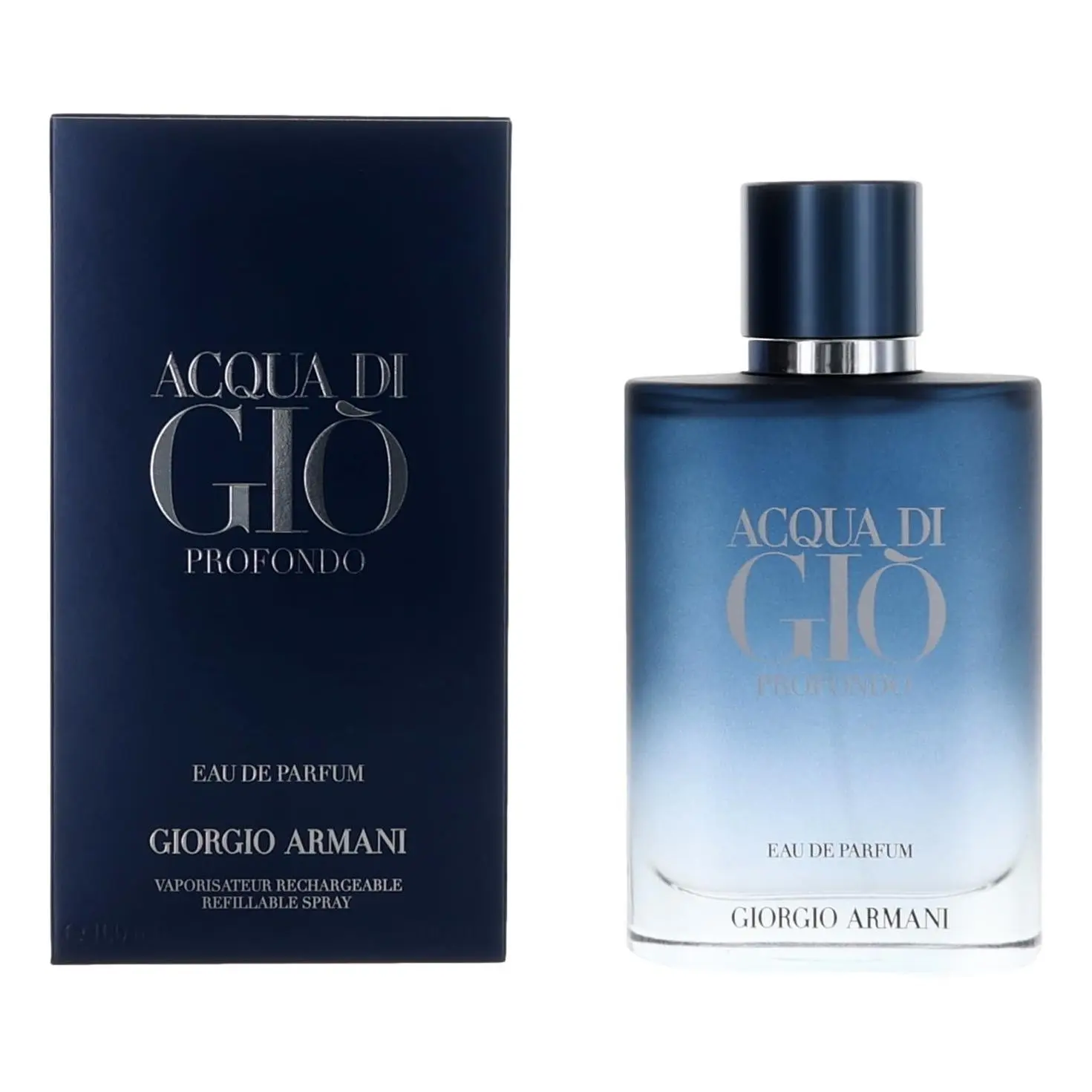 Acqua Di Gio Profondo by Giorgio Armani, 3.3 oz EDP Spray for Men, Rose, Mar