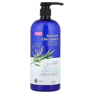 Avalon Organics Thickening Conditioner, Biotin B-Complex, 32 fl oz (946 ml)