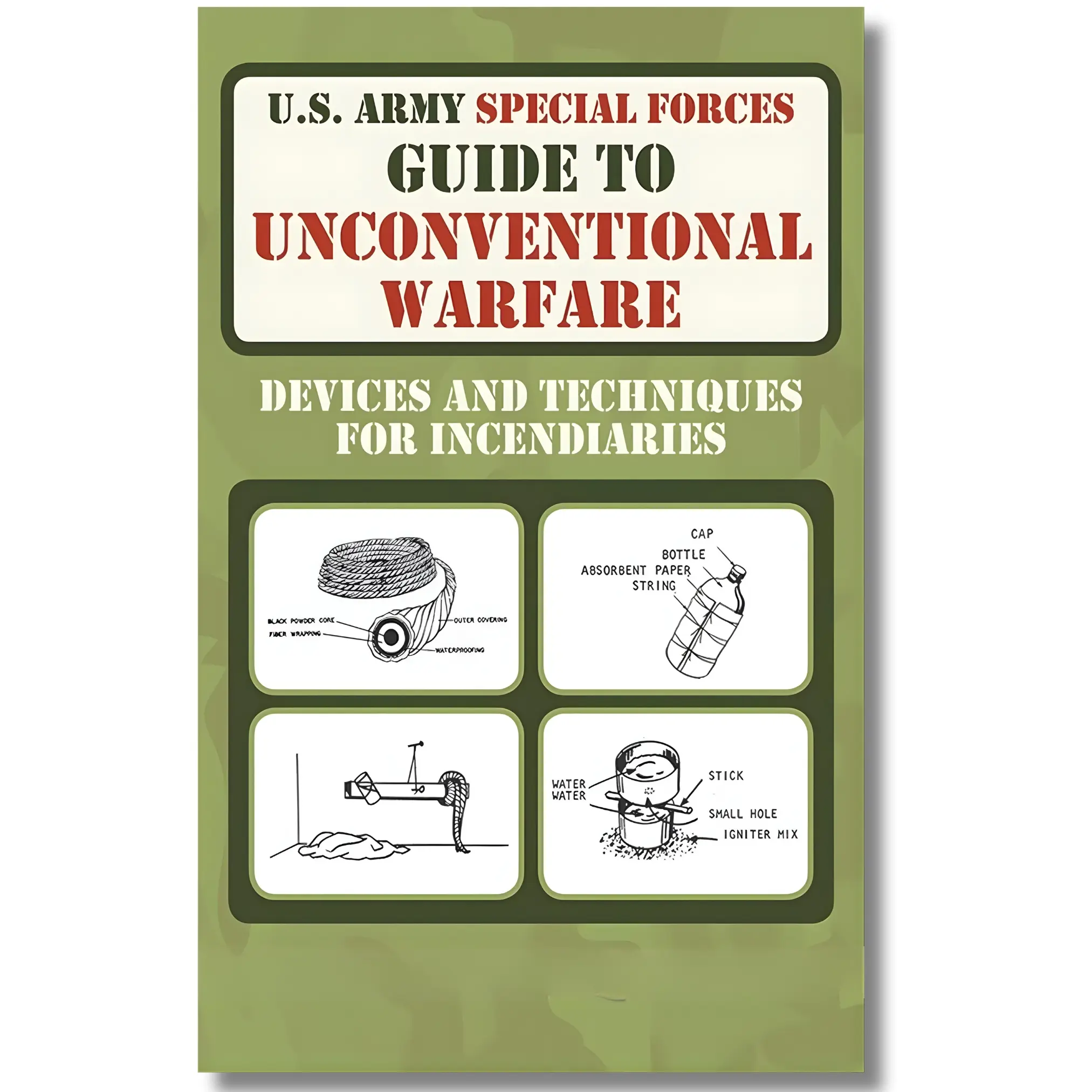 U.S. Army Special Forces Guide to Unconventional Warfare: Incendiary Devices and Techniques - U.S. Department of the Army 160pp Paperback (Humanities & Social Sciences, History & Culture)