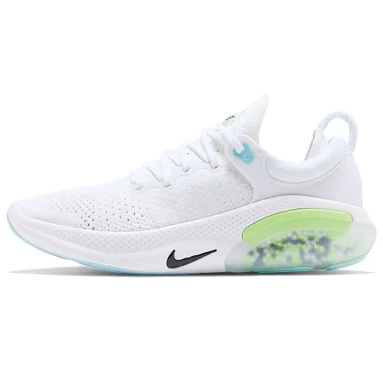 Nike Joyride Run Flyknit White Barely Volt Stylish Comfortable Cushioned Low Top Casual Running Shoes Women's AQ2731-104