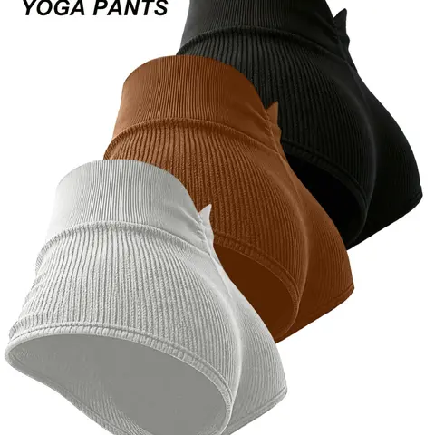 Women's High Elasticity Sporty Shorts Set, Back V Waist Design, Perfect for Yoga & Outdoor Activities, Daily Wear Comfort, Casual Sporty Shorts, Fitness Yoga Shorts, Gym Short Elastic, Workout Clothes Women