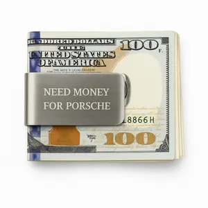 Need Money for Porsche Money Clip - Stylish Design for Everyday Use mens wallet men