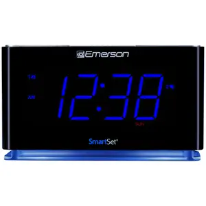 Emerson Smartset Alarm Clock Radio w/ BluetoothSpeaker