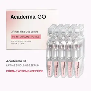 Acaderma GO Lifting Single-Use Serum | Vegan PDRN+Exosome+Peptide, 30 vials