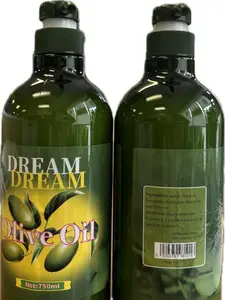 DREAM Olive Oil Body Lotion 2-Pack (750ml/25oz Each Bottle) - Alcohol-Free Youth Moisturizer for Daily Skincare, Long-Lasting Moisture Body Care Product