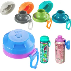 DIPESI 4pcs Colorful Soft Drink Can Lids – Portable, machine washable, reusable PP sealing lids, BPA-free, keep drinks fresh and protect against insects and dust, perfect for barbecues, beaches, and parties. Kitchenware Drinkware