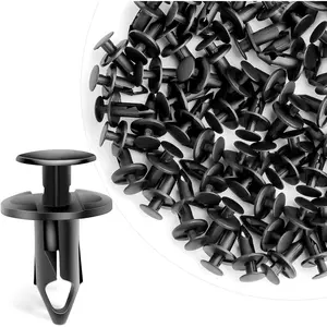 Nilight 100 Pcs Hole 8.6mm Car Push Retainer Clips Kits For GM Ford