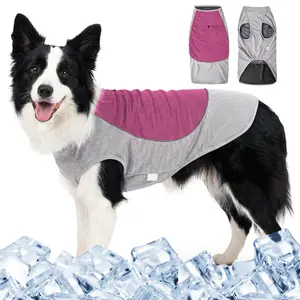Dog Cooling Vest with Ice Bag Pocket, Summer New Design, Dog Cool Down Clothing, Back Pocket for Ice Packs, Pet Comfort Gear