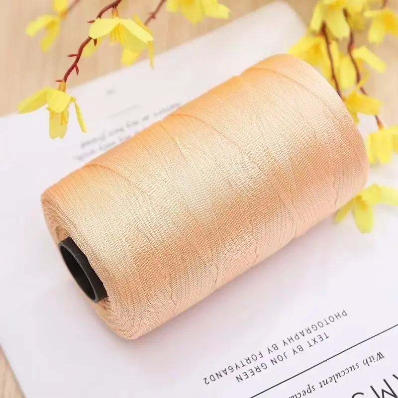 Solid Color Crochet Thread, Polyester Thread, 1 Count DIY Crochet Supplies for Sun Hat, Bag, Shoes, Cushion, Slippers, Crochet Supplies for Home Decor, Crochet Items