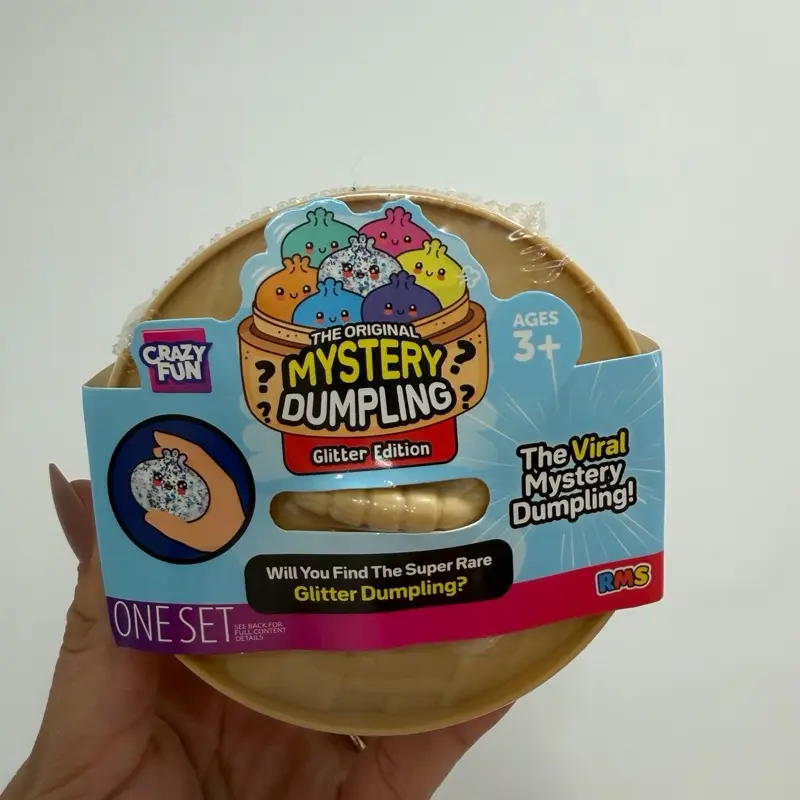 Original Mystery Dumpling Glitter Edition not open Authentic RMS | Mystery Squishy Toy 3+